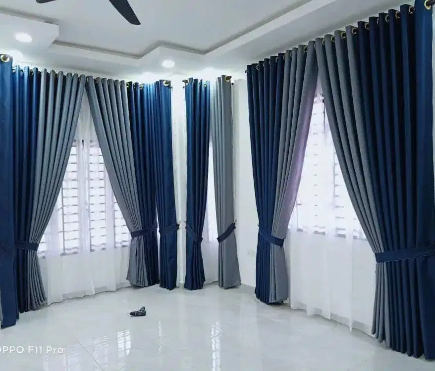 Pesanan Tirai Gorden Jendela Gordyn Mewah Hordeng Model Terbaru Murah