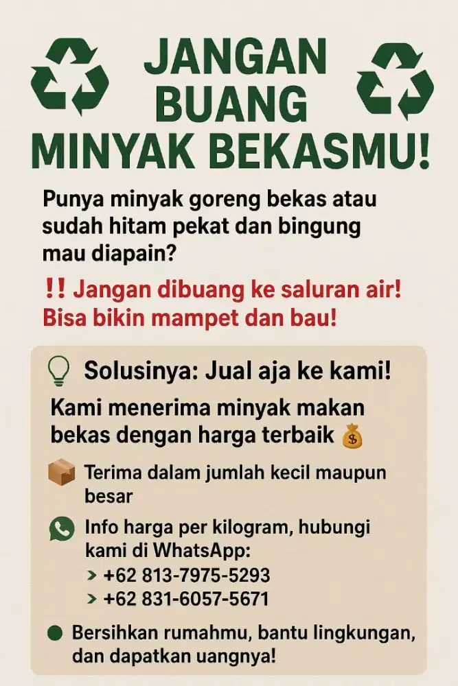 beli minyak harga bagus