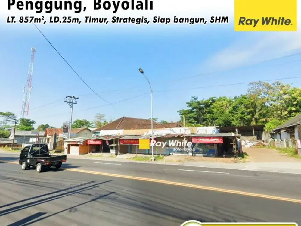 Tanah Dijual Penggung Boyolali, Cocok Untuk Tempat Usaha
