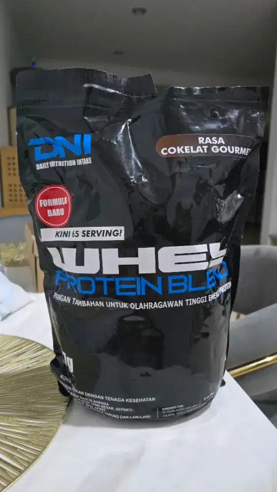 Whey protein rasa coklat