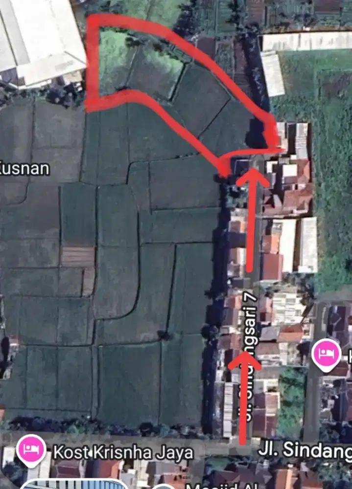 Tanah  dibawah NJOP KOTA BANDUNG