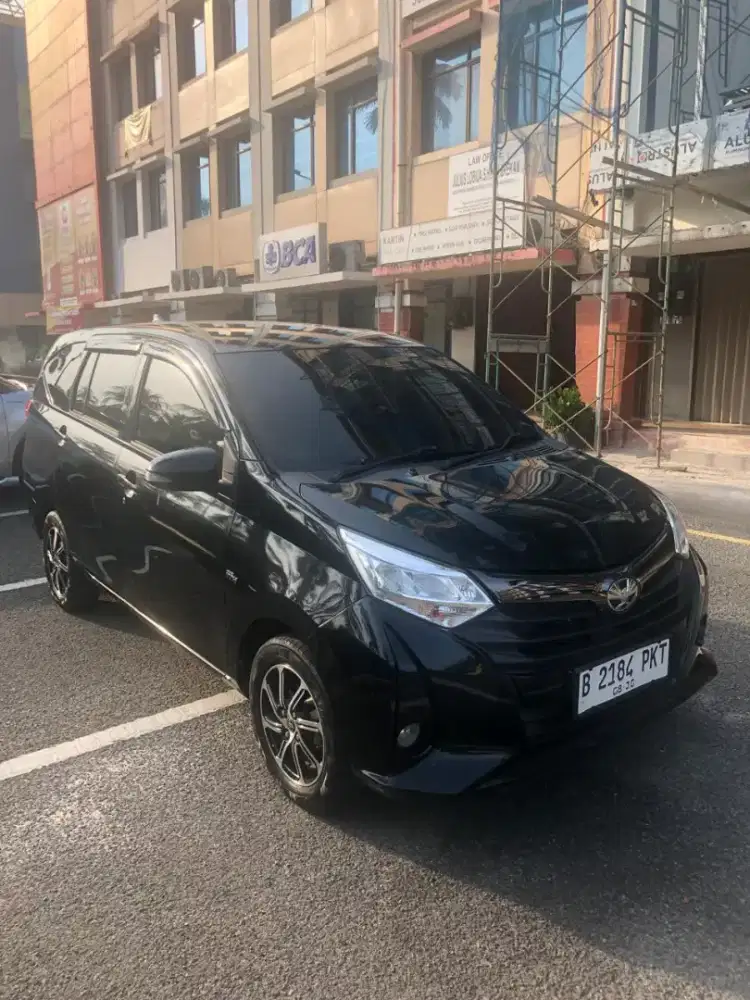 Dijual harga cash toyota calya 1.2 G metik 2020 hitam tangan pertama