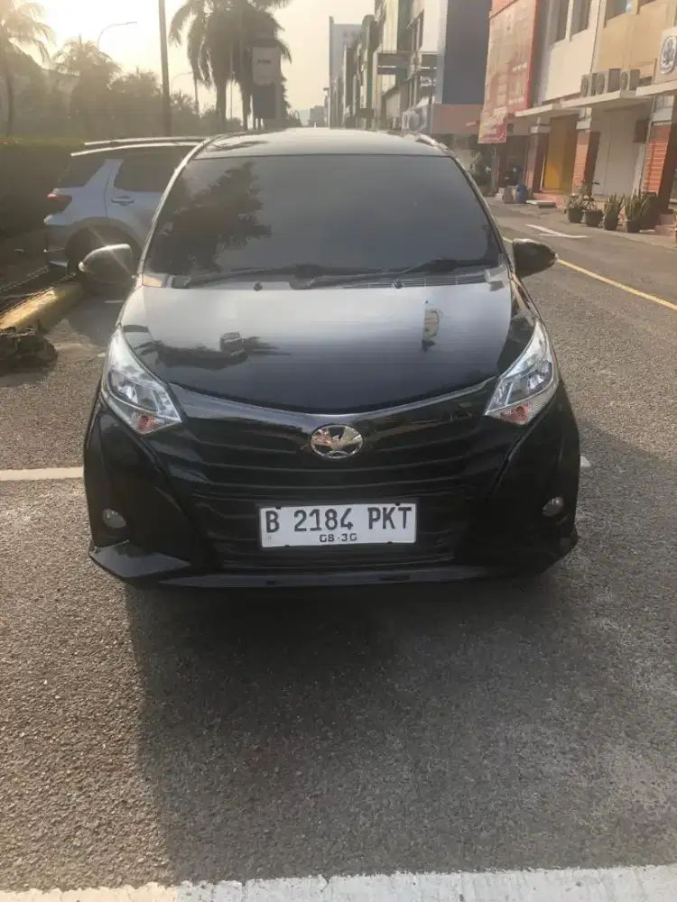 Dijual harga cash toyota calya 1.2 G metik 2020 hitam tangan pertama