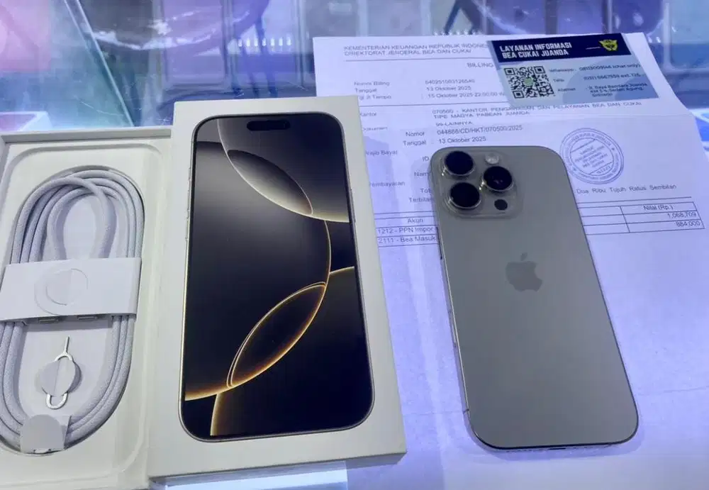 iPhone 16pro 256gb natural titanium
