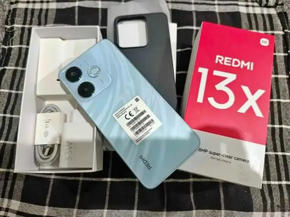XIAOMI REDMI 13X NFC RAM 8+8/256 MULUS FULLSET ORI