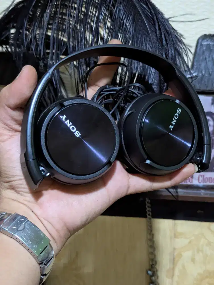 Headphone Sony MDR ZX 310AP Black Color