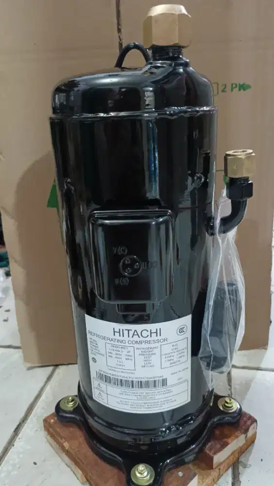 Kompresor AC HITACHI(500DH-80D1)(5PK R22 3PHASE)MODEL DRAT