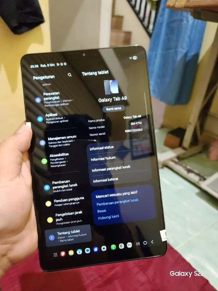 SAMSUNG TAB A9 4/64GB SEIN WIFI ONLY
