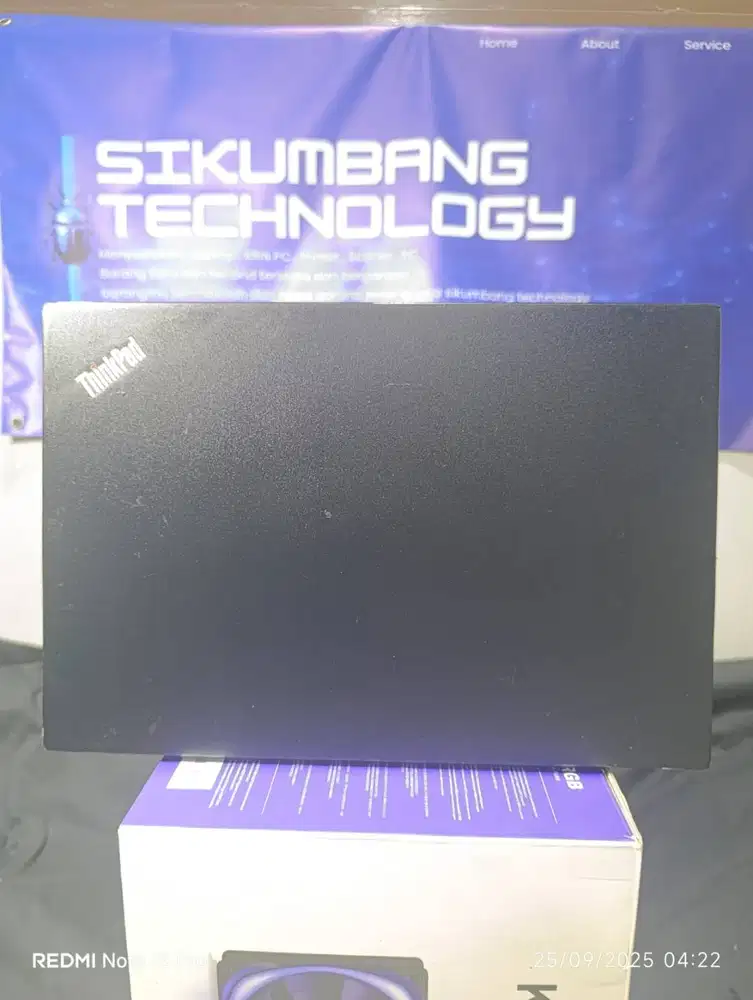 Lenovo X280 | i5 Gen 8 | 8GB / 256GB | Tipis, Ringan, Siap Kerja