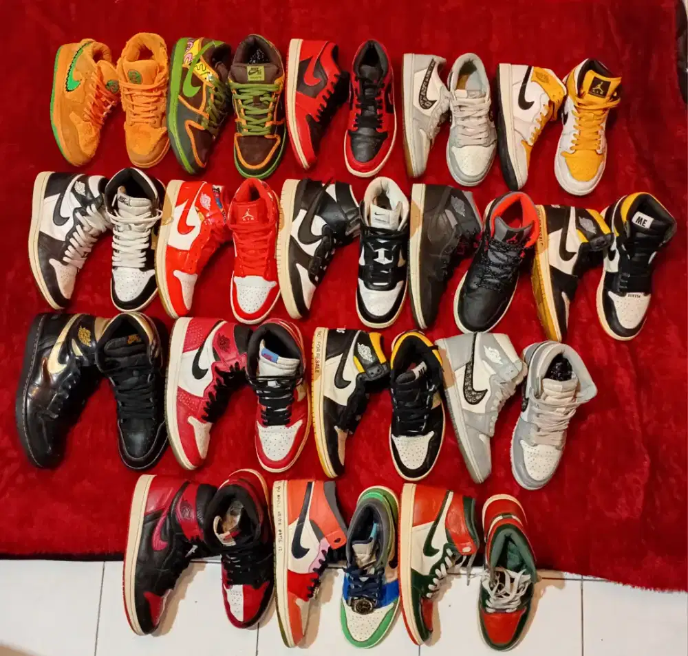 BORONGAN / TAKE ALL AJ1 SELECT ITEM (19 PASANG)