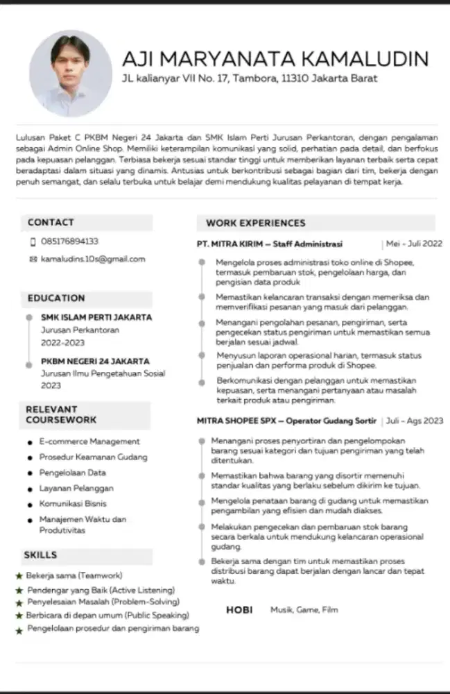 INFO LOKER APAPUN