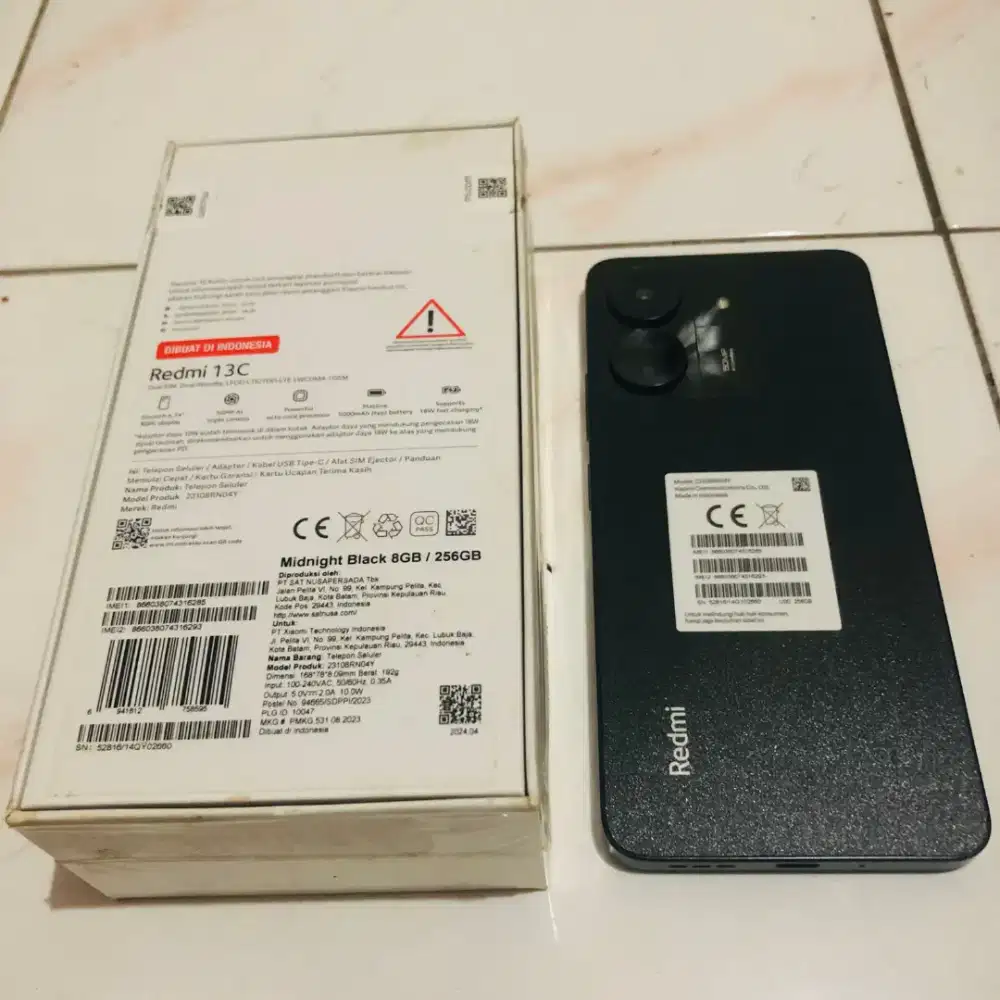 FOR SALE XIAOMI REDMI 13C DIJAMIN LIKE NEW 99%
