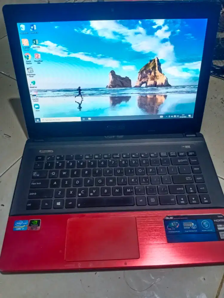 Gaming! Asus Intel Core i7 - Dual VGA - Ram 16Gb - SSD 256 baru - hdd