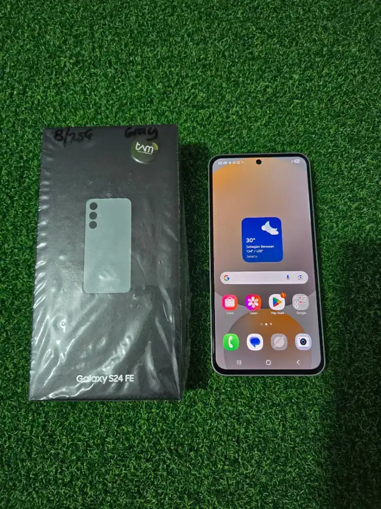 Samsung S24 FE 5G 8/256gb Umur 3 Minggu Like New