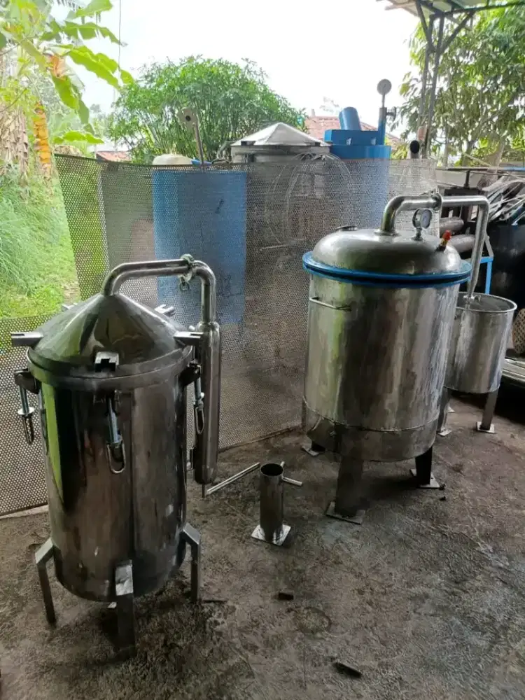 Penyulingan kapasitas 50L dan 100L