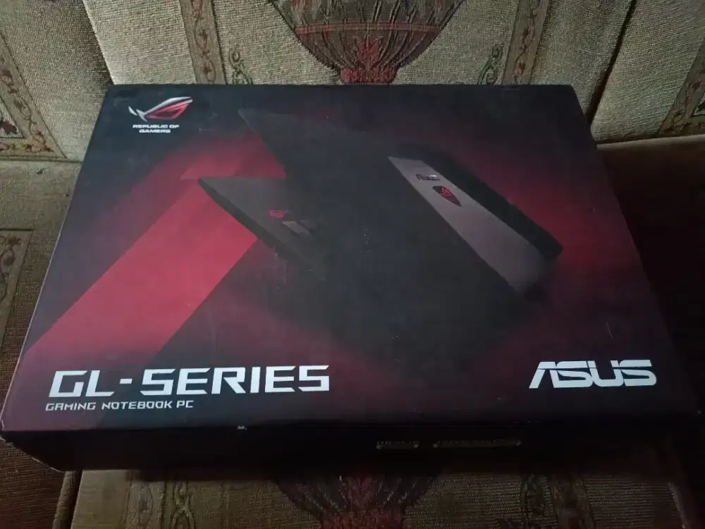 Laptop ROG GL522JX gaming core i7 nvidia