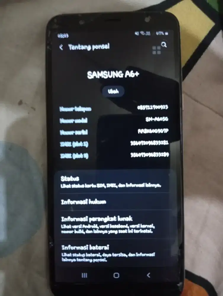 Samsung A6+ layak pakai