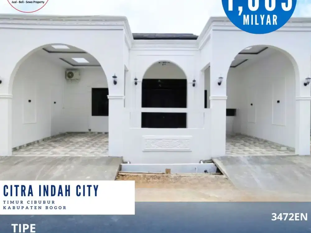 Dijual rumah dicitra indah city jonggol bogor rumah siap huni