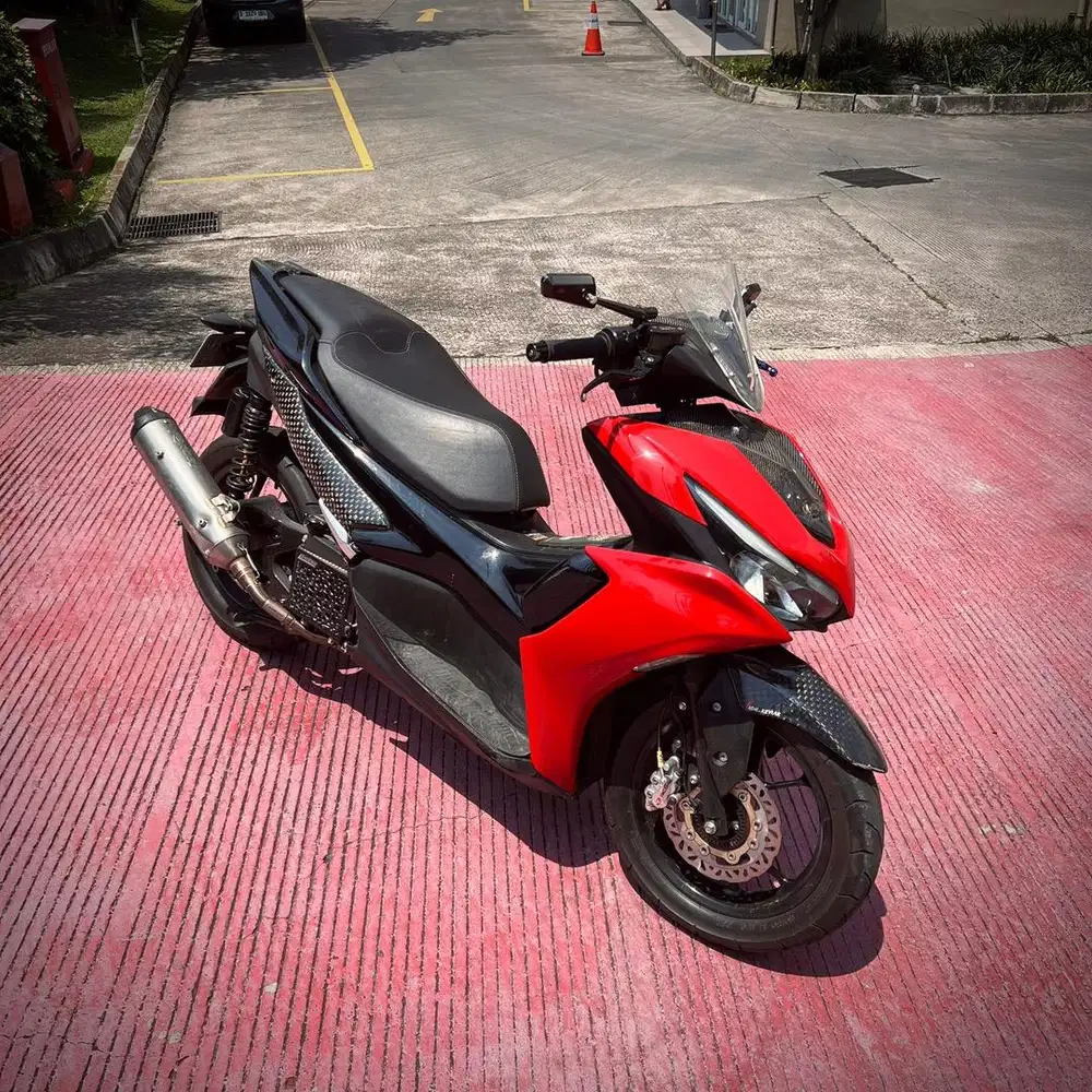 Aerox 2021 Non Abs, Dijual dengan modifannya
