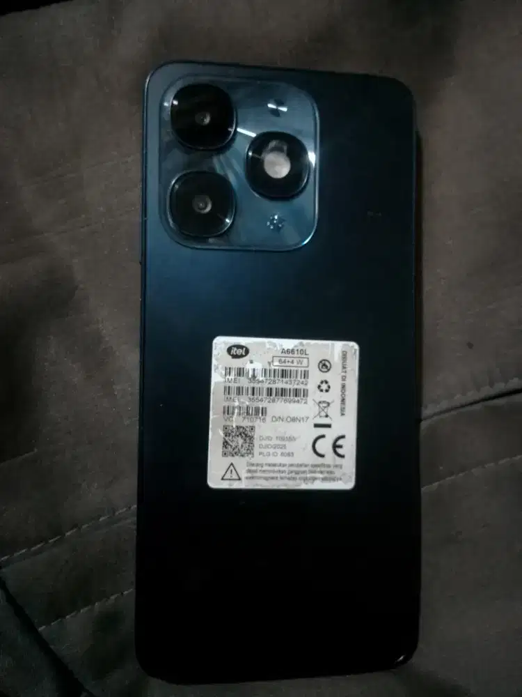 dijual itel A90 warna hitam mulus lengkap casan kardus