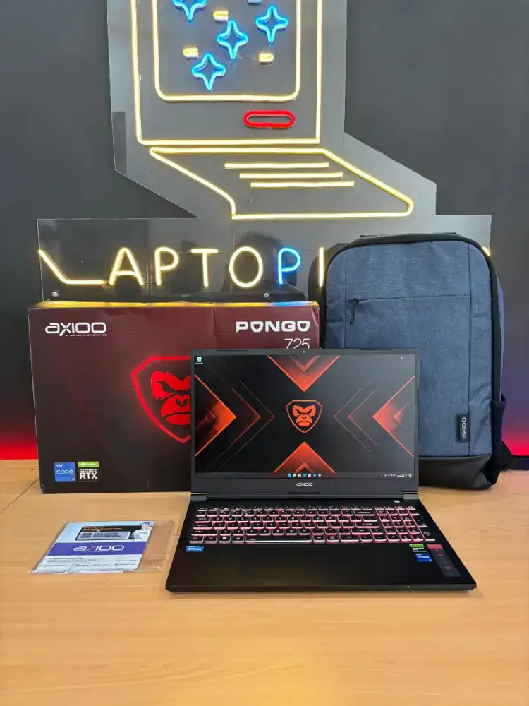Axioo Pongo 725 i7 12650H RTX 2050 16/512GB x tuf loq nitro