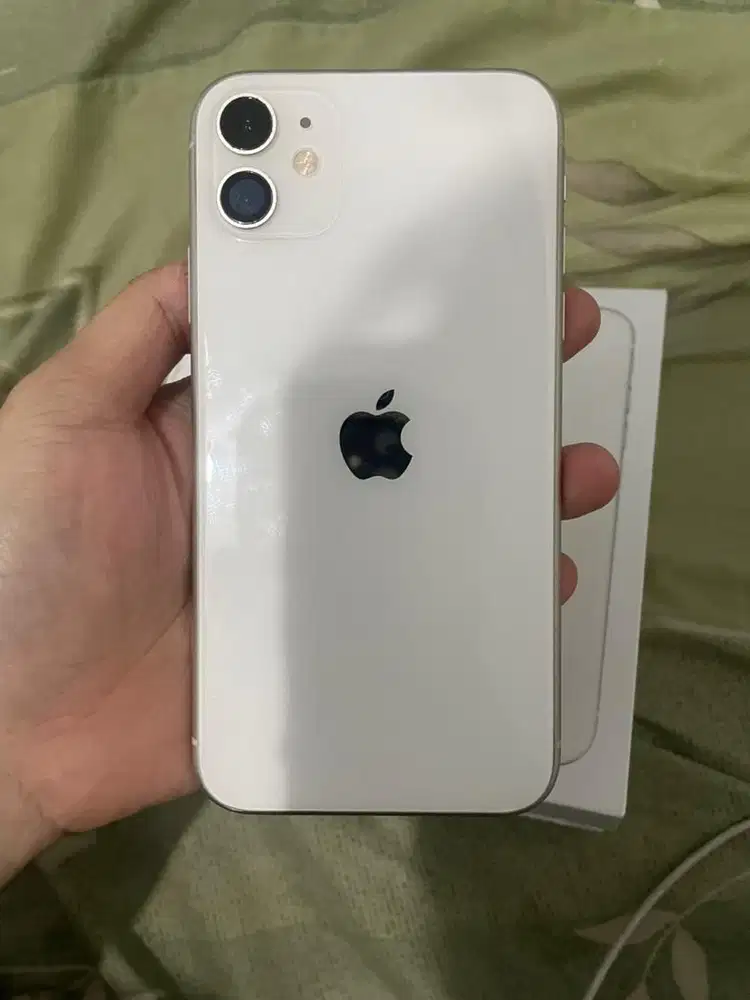 Jual Iphone 11 128Gb All Op Putih Lenkap