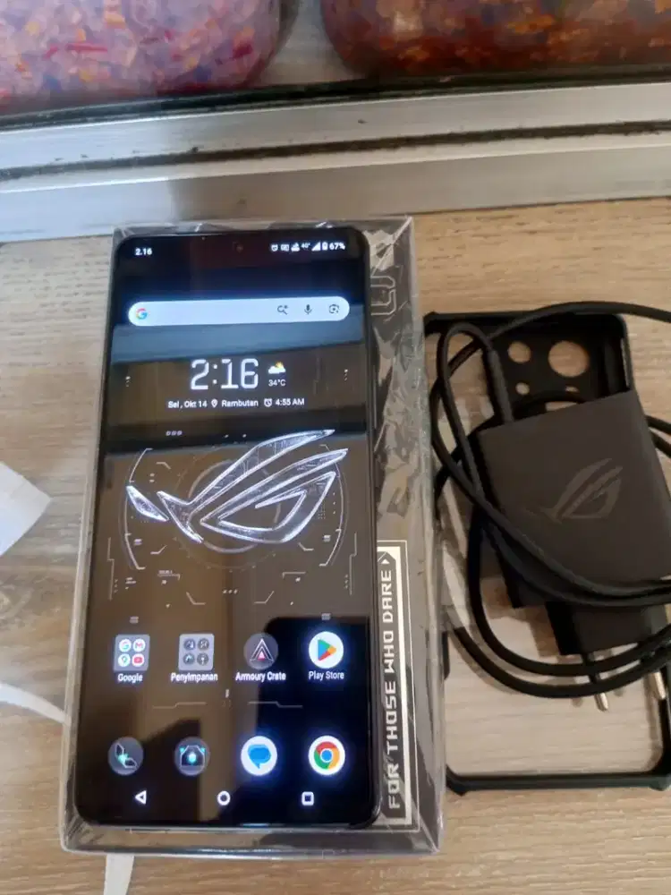 Jual hp rog 8 bekas masih bagus