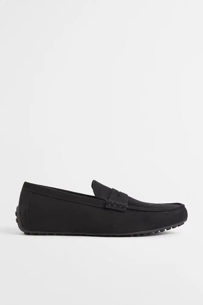H&M Men Suede Driving Shoes Sepatu Loafers