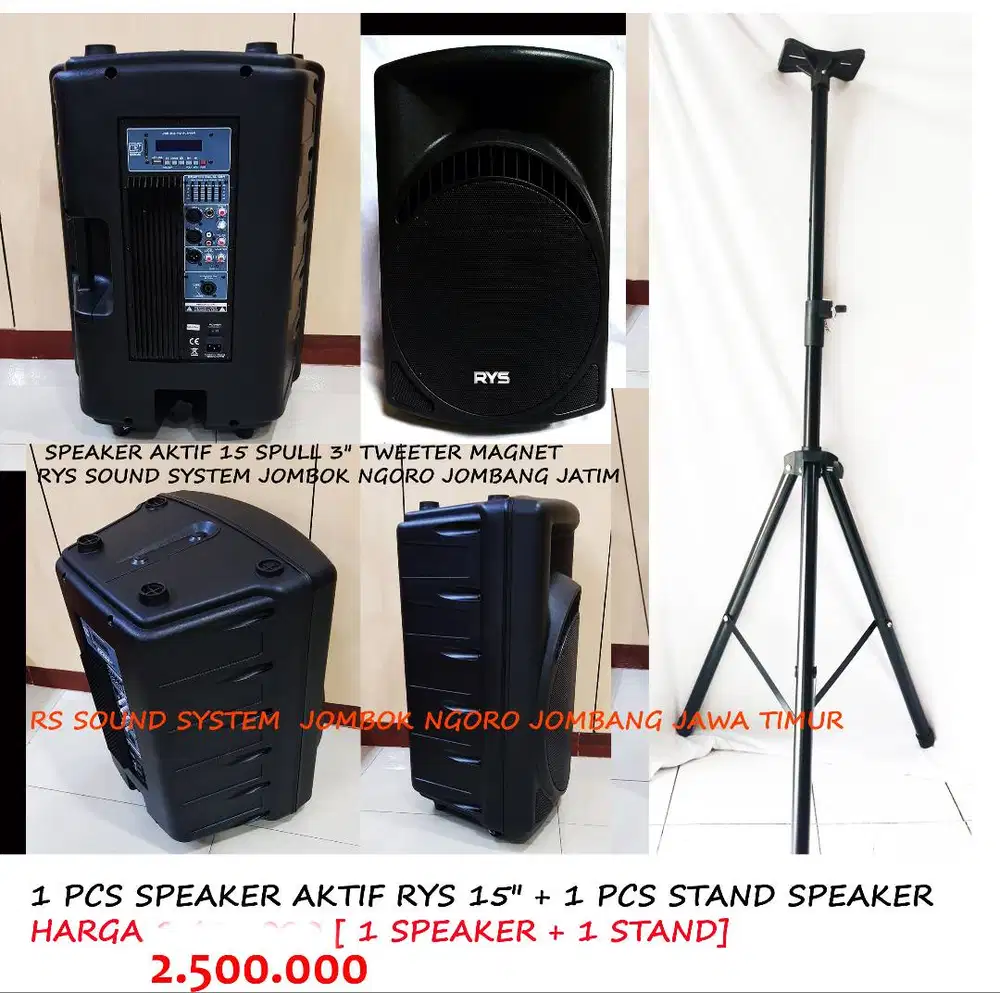 1 speaker 1stand