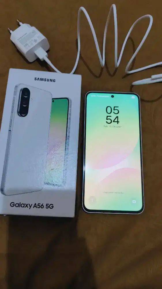 Jual cepat HP samsung a56 grey