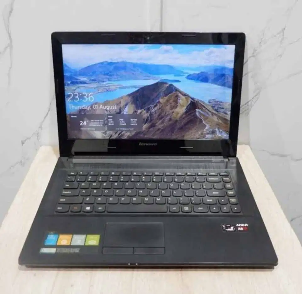 Laptop lenovo G40 45 A8 ram 8gb ssd 256gb