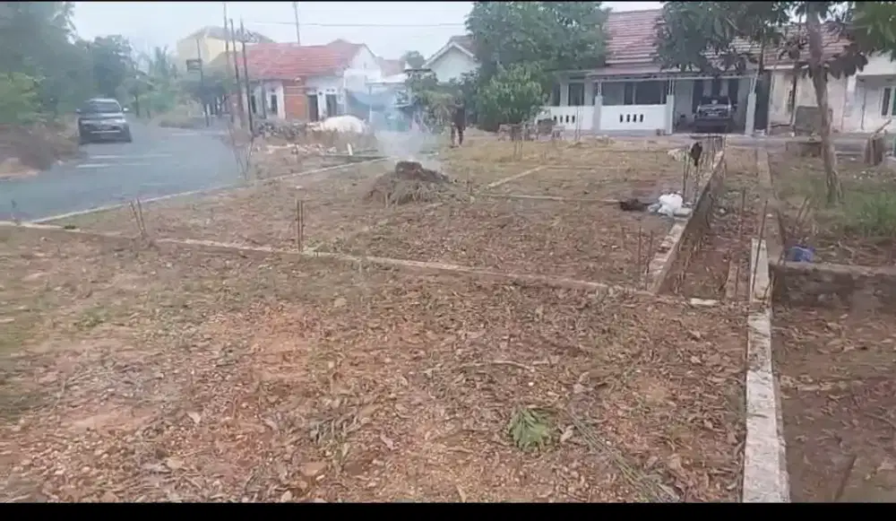Tanah perumahan,ukuran fundasi lebar 9 m2,panjang 19m2,bisa nego