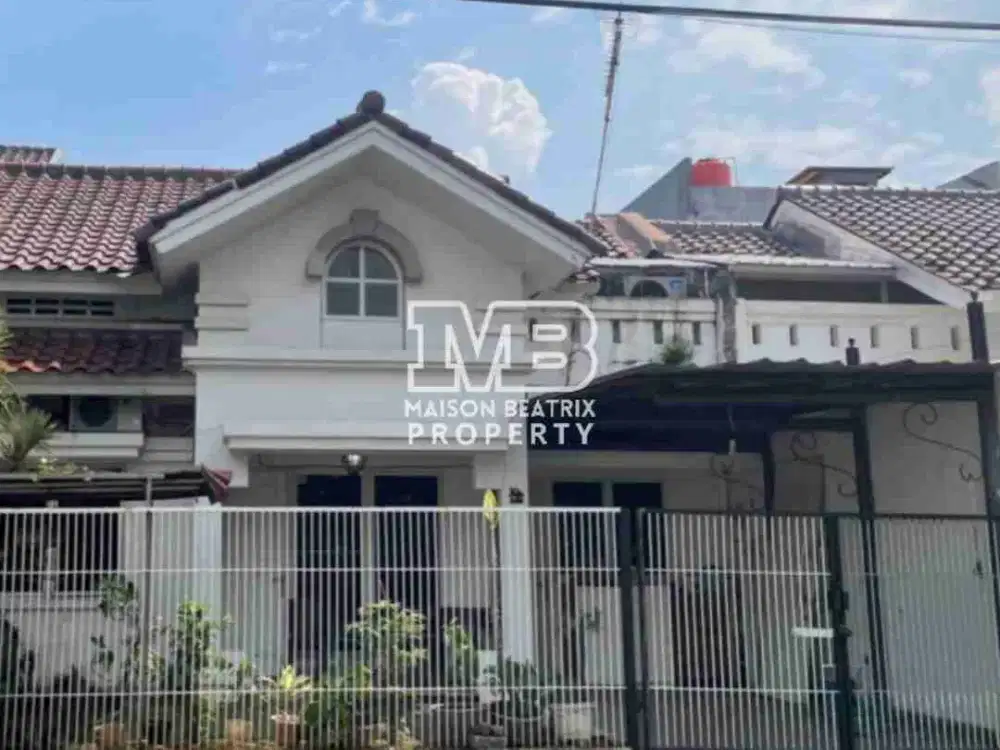 DISEWAKAN RUMAH 1LT SIAP PAKAI FURNISH HANYA 50JTAAN DI NUSA LOKA BSD