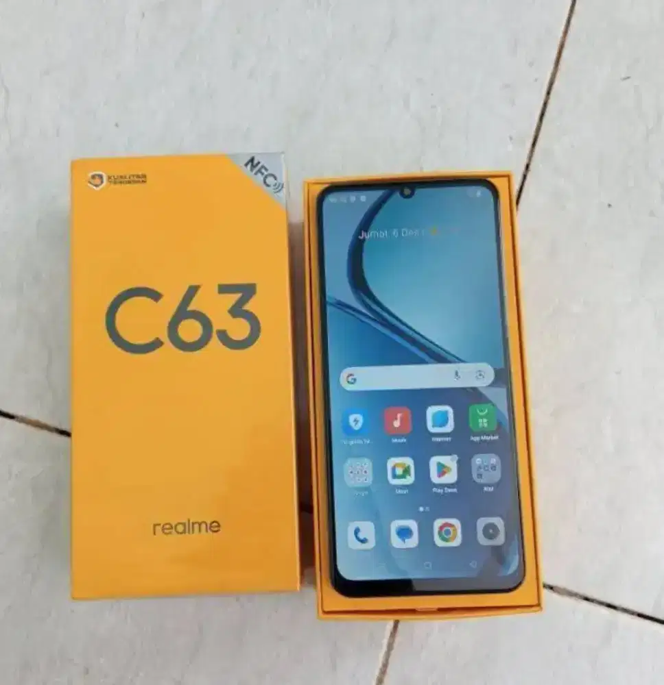 Realme C63 Ram 8/128 mulus Lokasi Sedati