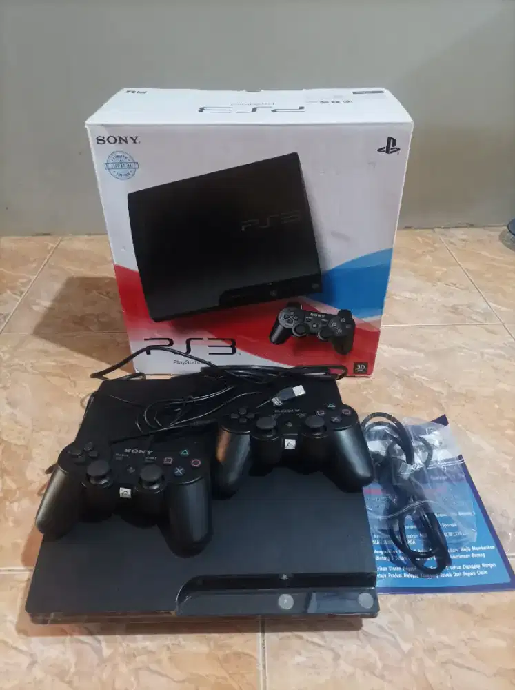 PS3 Slim Sony 1TB Full Game Grade A