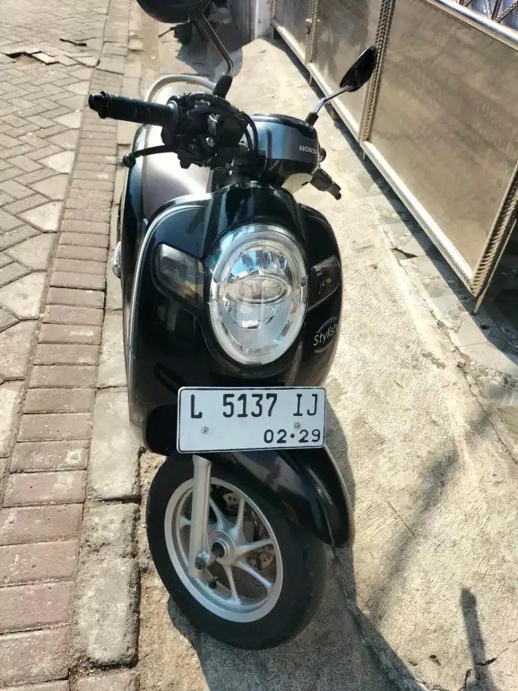 Honda Scoopy stenlis 2019 tgn 1 ors mesin hls PJK aman lkp