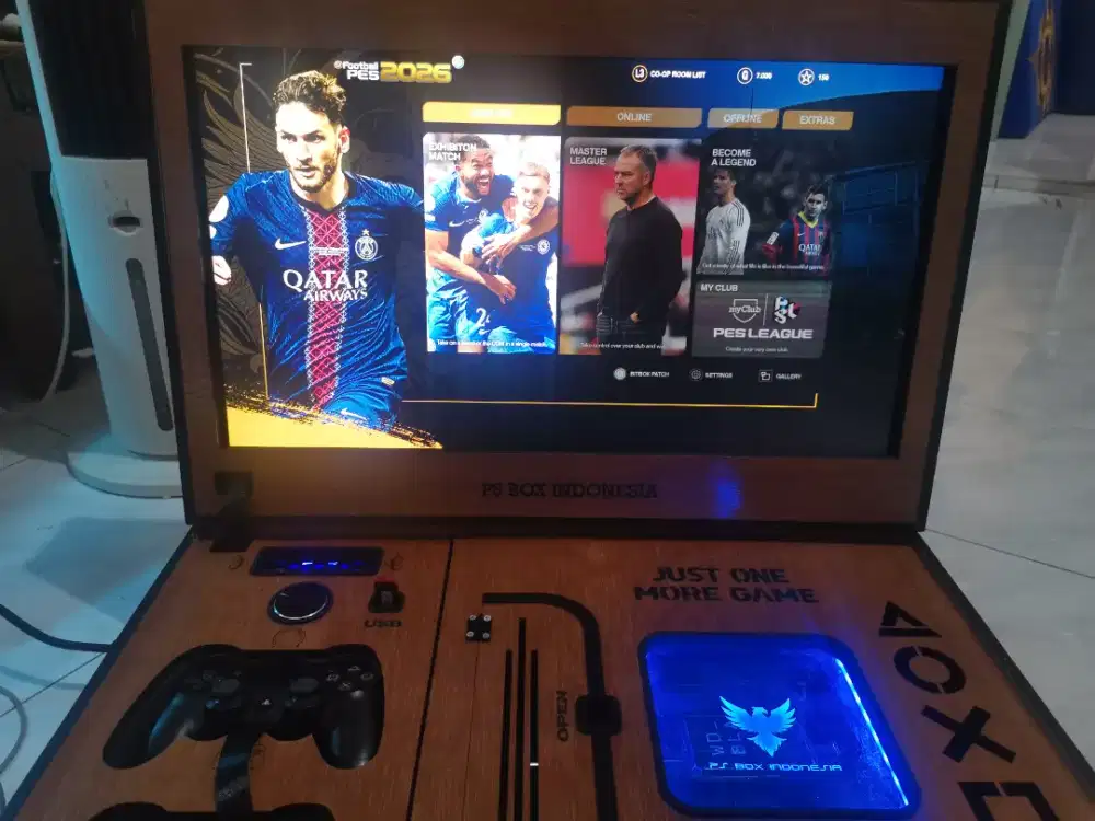 Ps box 25 inch + ps4 fat (50+ game)