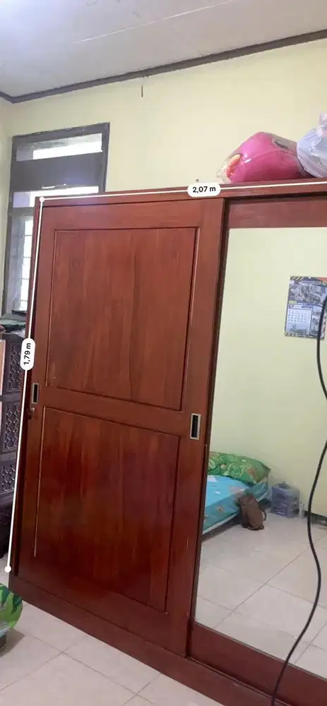 Lemari Jati asli