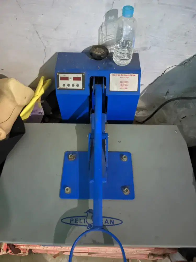 Mesin press pelican sablon dll