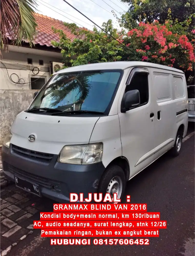 Daihatsu Gran max 2016 Bensin