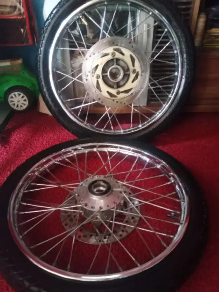 Velg ninja no minus masih mulus