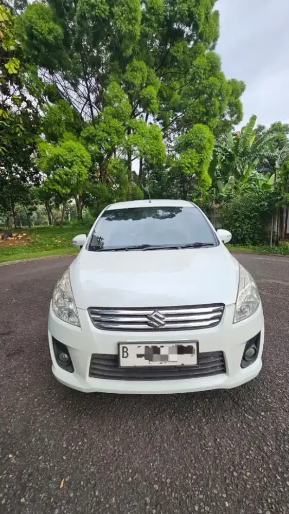 SUZUKI ERTIGA GX 2014 putih istimewa bebas laka dan banjir
