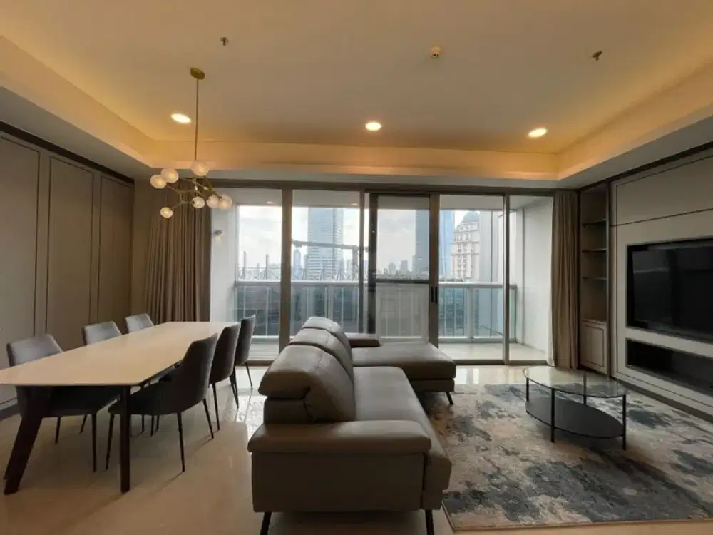 Disewakan Apartemen Anandamaya Residence 3BR + 1 Fully Furnished