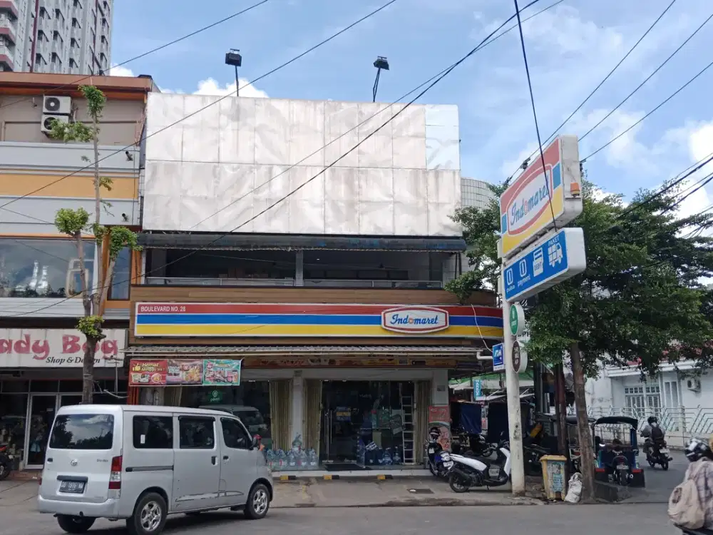Dijual ruko 2 petak di jl.boulevard panakkukang makassar