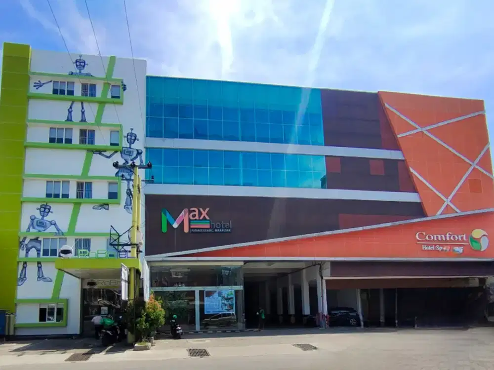 Dijual hotel aktif dikawasan panakkukang makassar