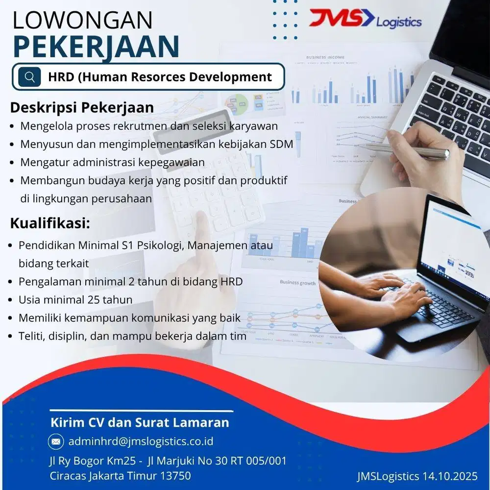 Lowongan Kerja HRD Jantera Multi Sarana