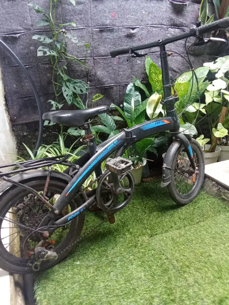 Di jual sepeda lipat exotic 2026 RX rem cakram