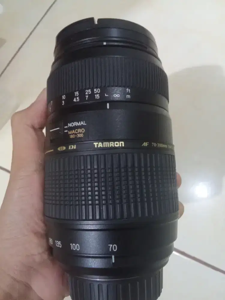 Lensa tamron 70-300mm ld macro for Nikon
