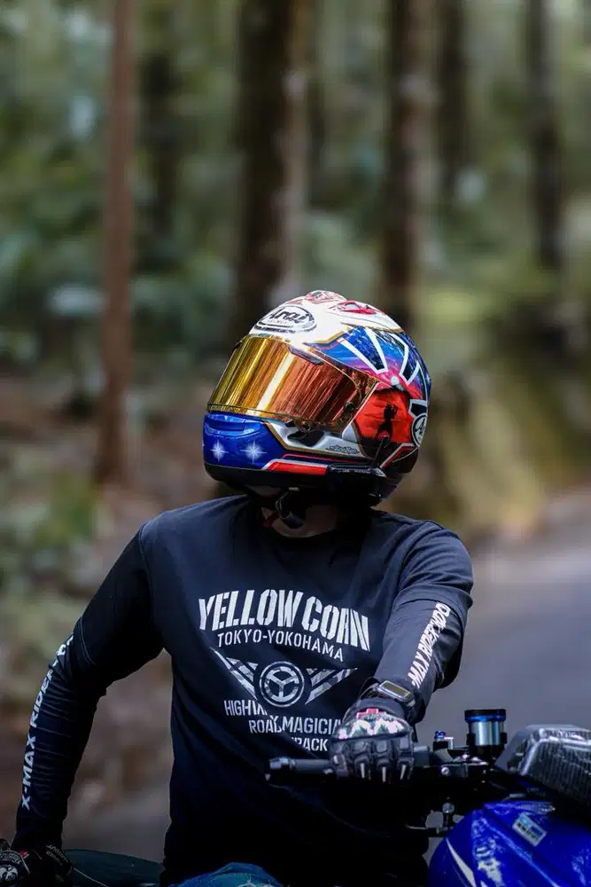 Arai Rx7x spirit blue