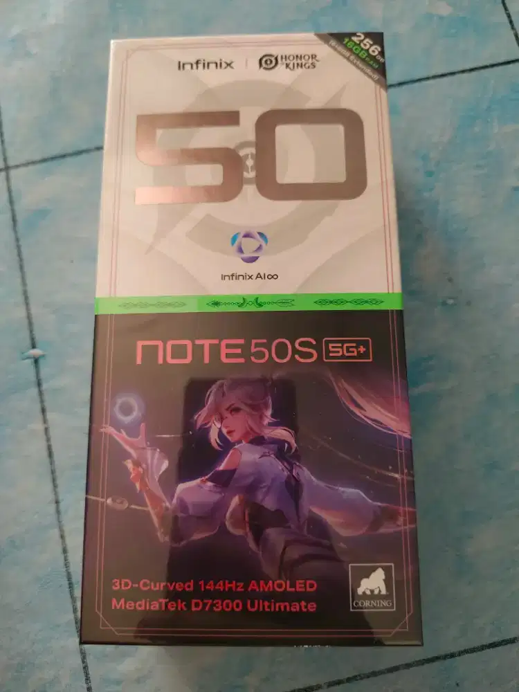 Infinix Note 50S 5G Baru New 256gb Garansi Resmi Termurah